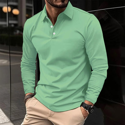 Ethan™ | Casualt langærmet polo