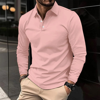 Ethan™ | Casualt langærmet polo