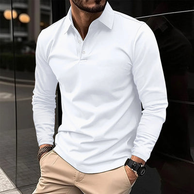 Ethan™ | Casualt langærmet polo